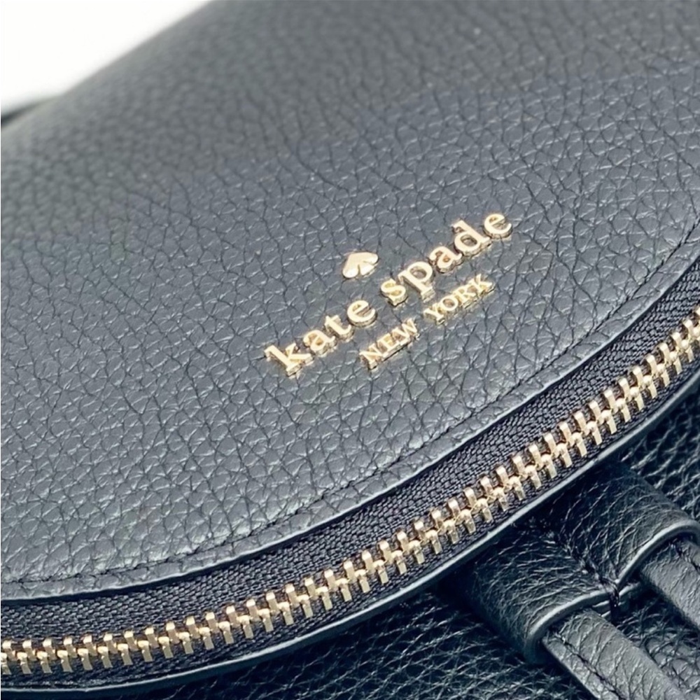 Kate Spade Leila Medium Backpack Black - Picture 8 of 13